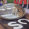 The 2020 Calgary Stampede Poster Buckle