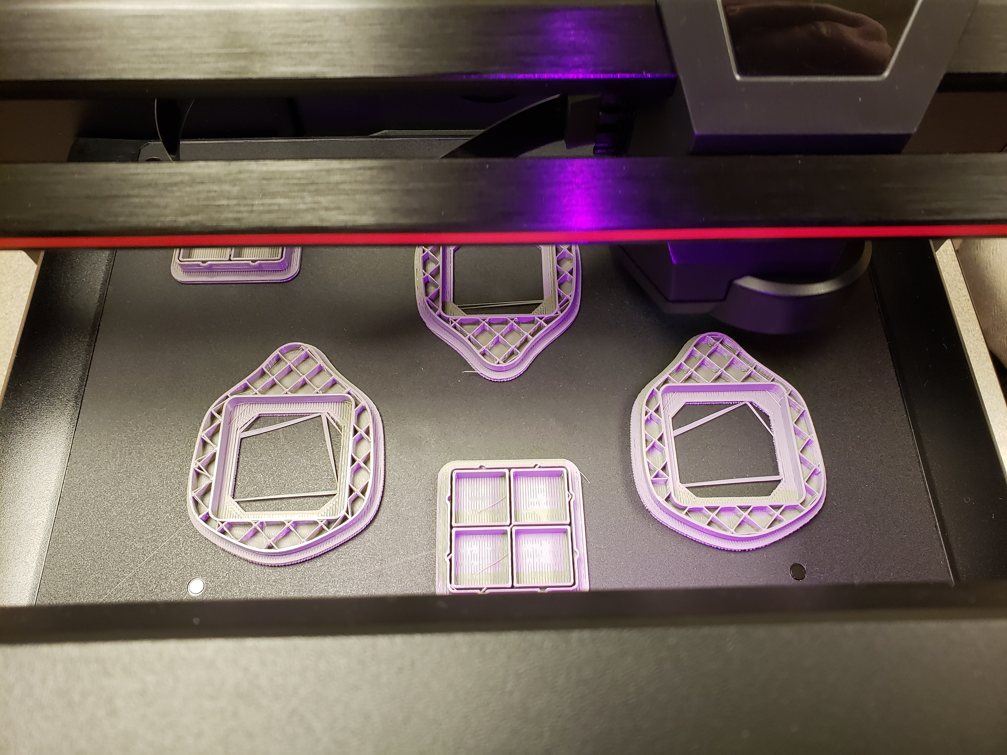 3D printing of masks