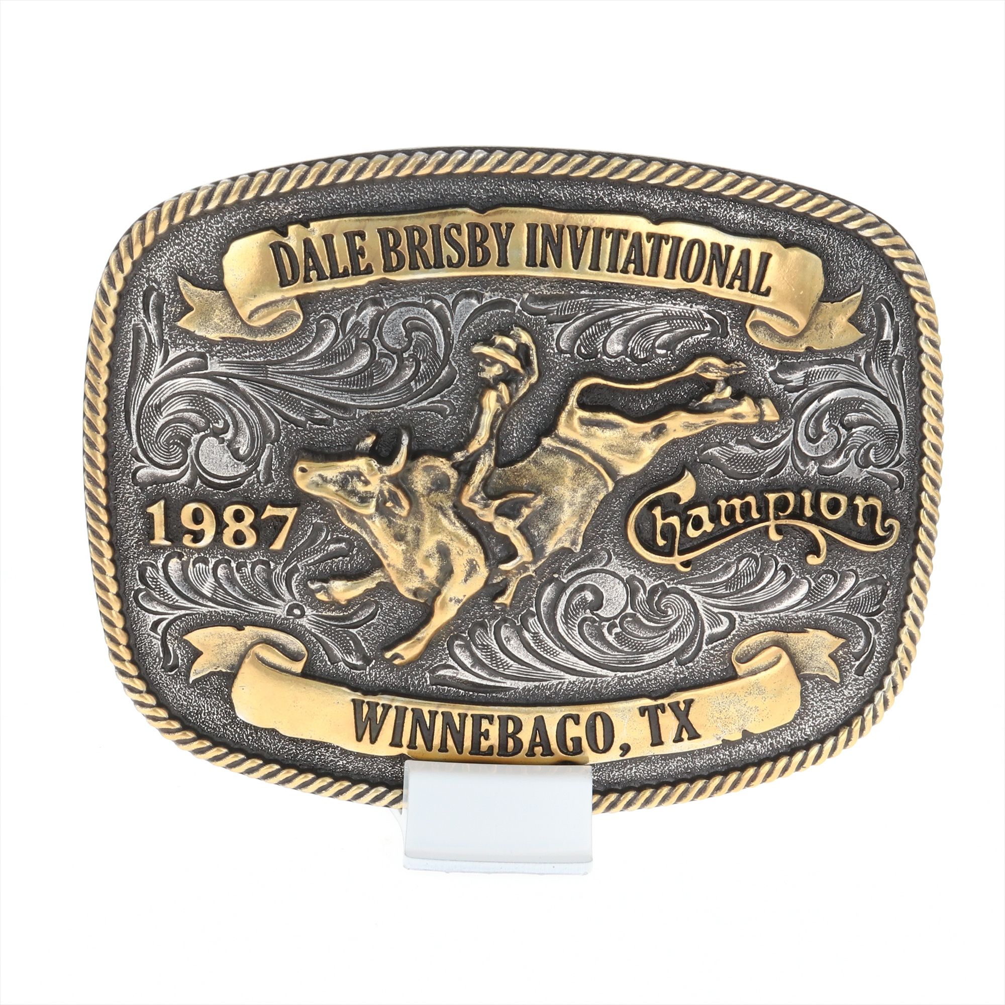 Dale Brisby Invitational 1987 Trophy Buckle