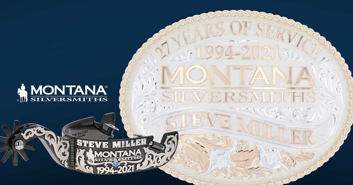 Steve Miller Retirement Spurs & Buckle