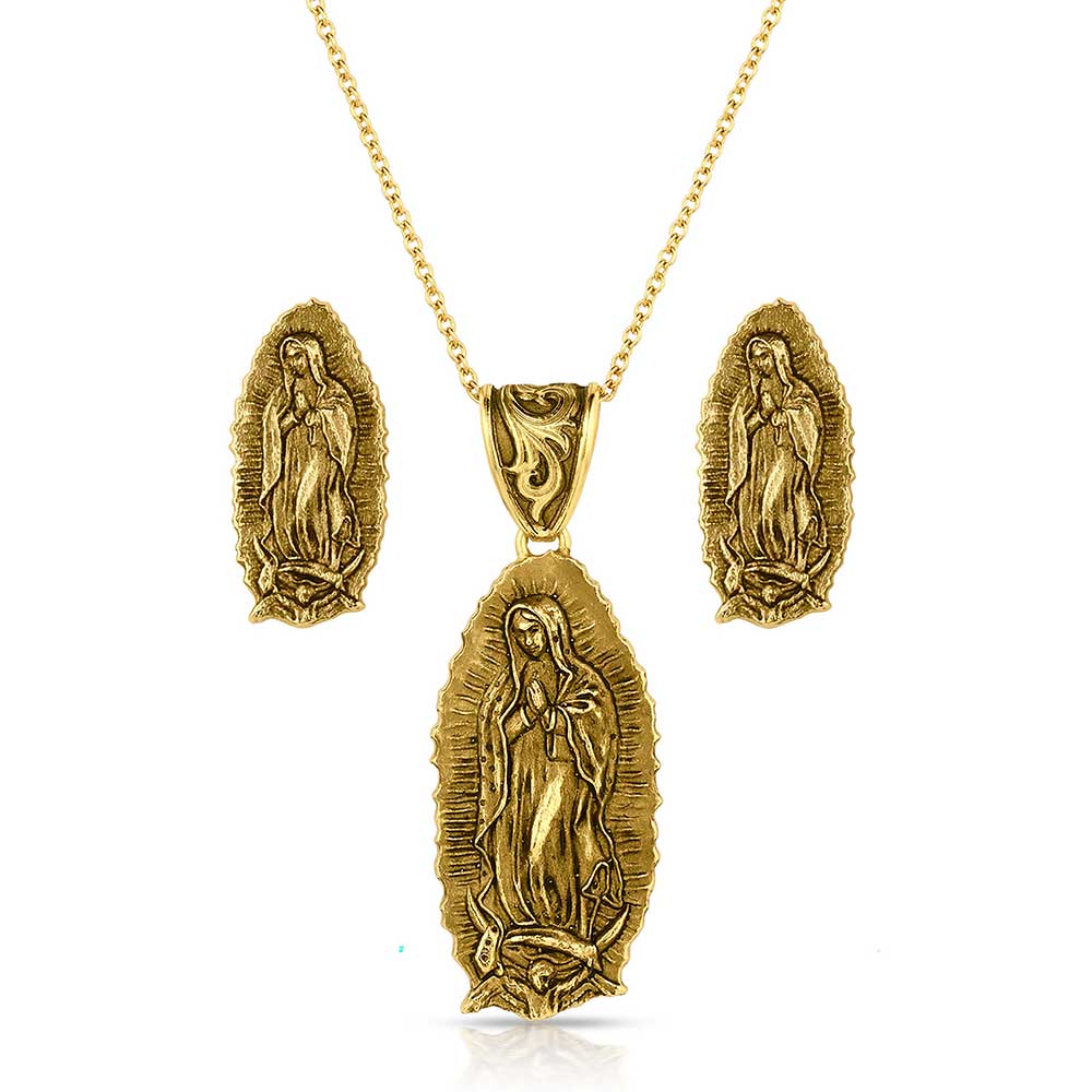 Lady of Guadalupe Jewelry Set Product Image