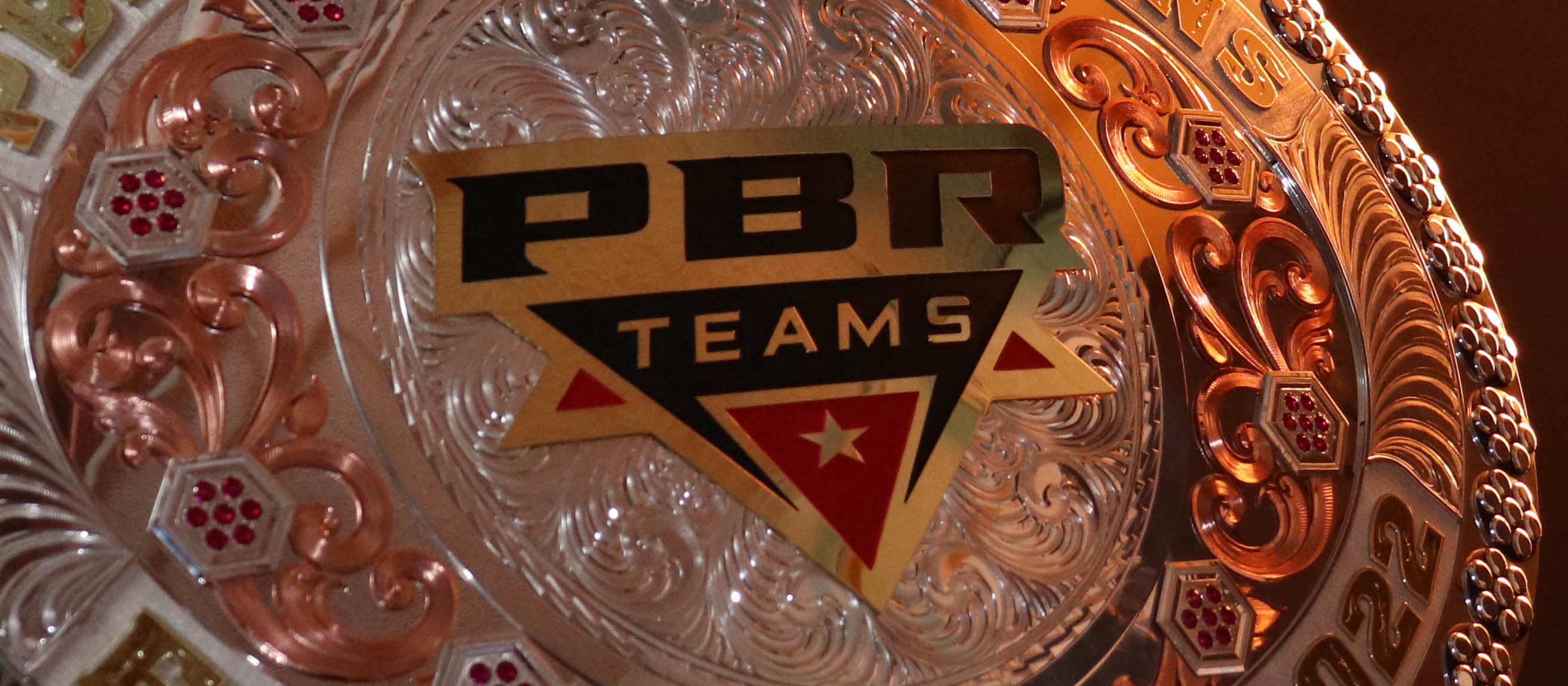 PBR Teams Championship Giant Buckle From Montana Silversmiths Montana
