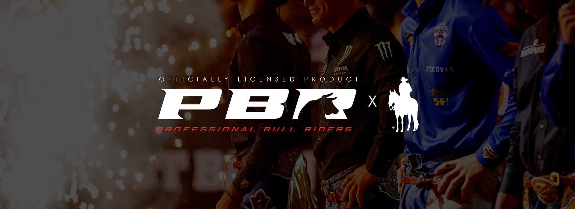 PBR riders in arena